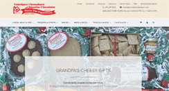 Desktop Screenshot of grandpascheesebarn.com